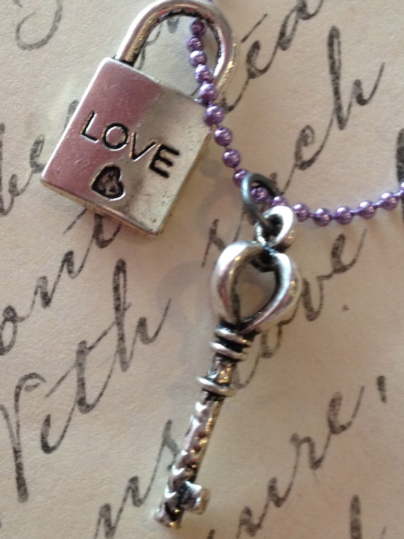 Wholesale Jewelry Necklace Key To My Heart Mother & Daughter Boyfriend Girlfriend Necklace