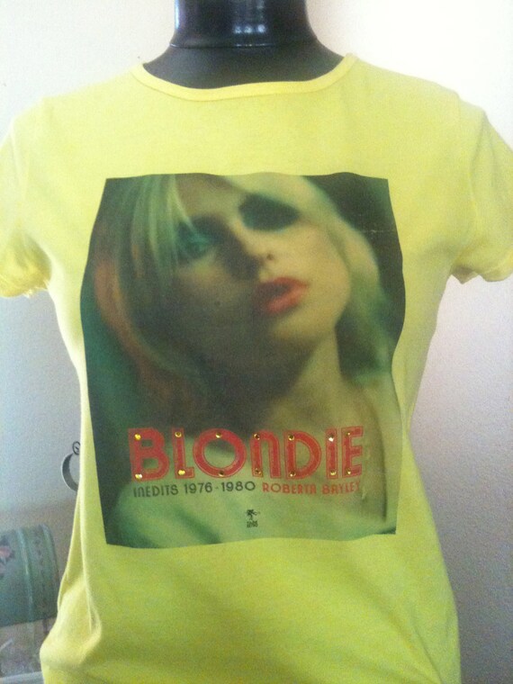 Clothing, Womens T-Shirts, Debbie Harry T-Shirt, Blondie T-Shirt, Fashion Art, Functional Art, Shirts