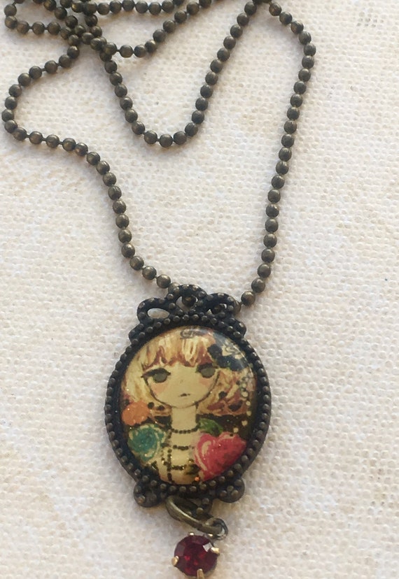 Handmade Fairytale Charm Necklace for Girls