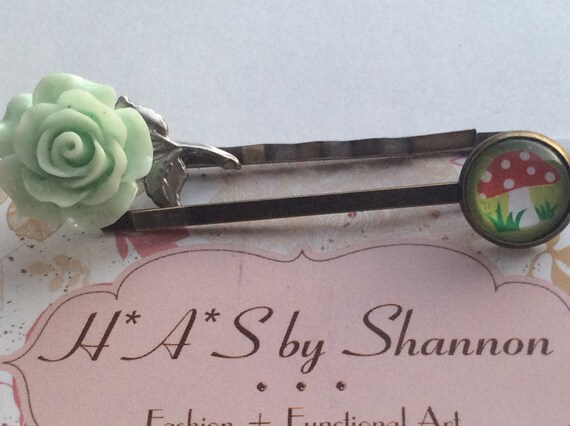 Bath and Beauty, Bobby Pins, Hair Accessories, Flower Bobby Pins, Hair Pins, Hair Jewelry, Bobby Pins for Women, Wedding Hair Accessories