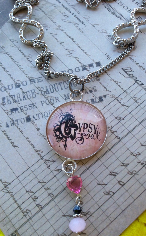 Handmade Epoxy Resin Pendant Necklace for Women, … - image 2