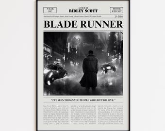 ブレードランナー イタリア版 ビンテージ ポスター 希少 ハリソン