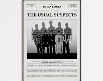 ユージュアル・サスペクツ 16x12 映画ポスター - Etsy 日本