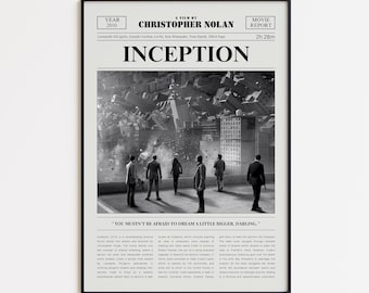 インセプション 27x40 (劇場サイズ) 映画ポスター - Etsy 日本