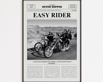 ピーター・フォンダ イージー・ライダー ポスター - Etsy 日本