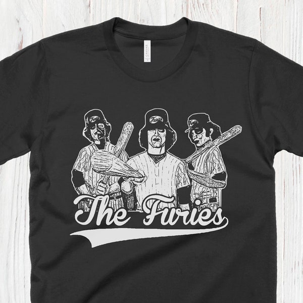 The Furies Tshirt The Warriors T-Shirt Vintage Movie Shirts Baseball Shirt Retro Tshirt Mens Tshirts Womens Graphic Tees Kids Shirt