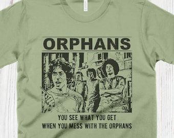 The Orphans T-Shirt, Vintage Movie Shirt, 80s Retro Graphic Tee, The Warriors Tshirt