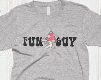 Mushroom Shirt Fungus T Shirt Cool Vintage Mushroom Graphic Tee for Men Women Psychedelic Fungi Shirt Mushroom Lover Gift for Him