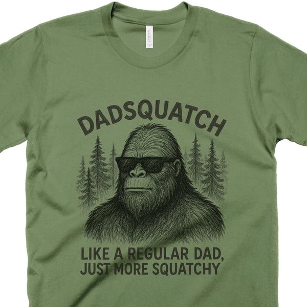 Camiseta Dadsquatch: Regalo divertido para papá Pie Grande