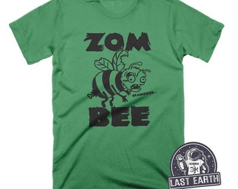 Zombie Shirt, Zom Bee Shirt, Zombie Lover, Zombie Gift, Scary Movie Shirt, Halloween Tshirt, Funny Zombie Shirt, Halloween Shirts