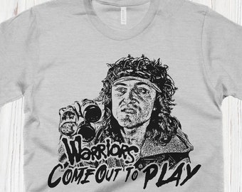 Warriors Come Out To Play Tshirt The Warriors Shirt Vintage Movie Shirts 80s Classics Graphic Tees Mens Shirts Womens Shirts Cool Shirts