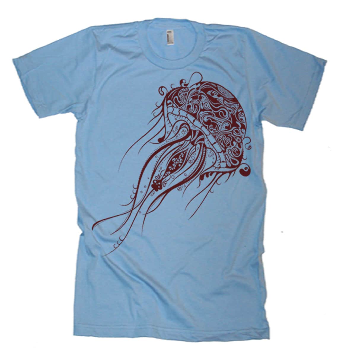 Jellyfish Tshirt Nautical Tshirts Novelty Mens Tshirts Beach Etsy