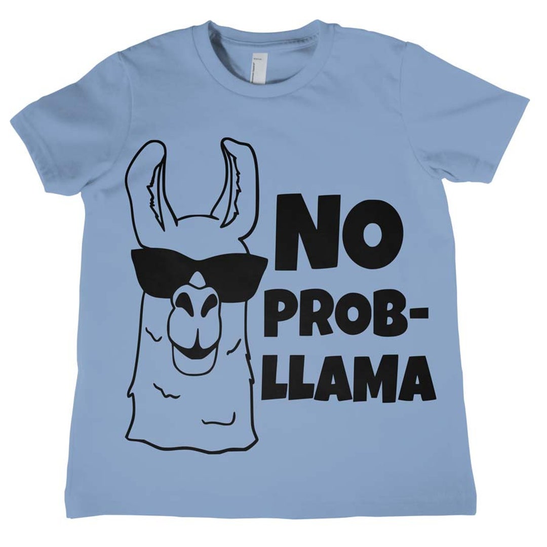 Kids Llama Shirt | No Prob Llama Tshirt | Kids Shirts | Cool Shirts ...