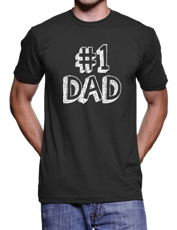 Number One Dad Father's Day T-Shirt Gifts for Dad Him | Etsy