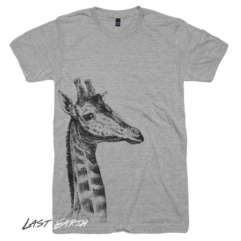 Giraffe T Shirt Graphic Tee Matching Family Zoo Shirt Men Women Kids Toddlers image 3