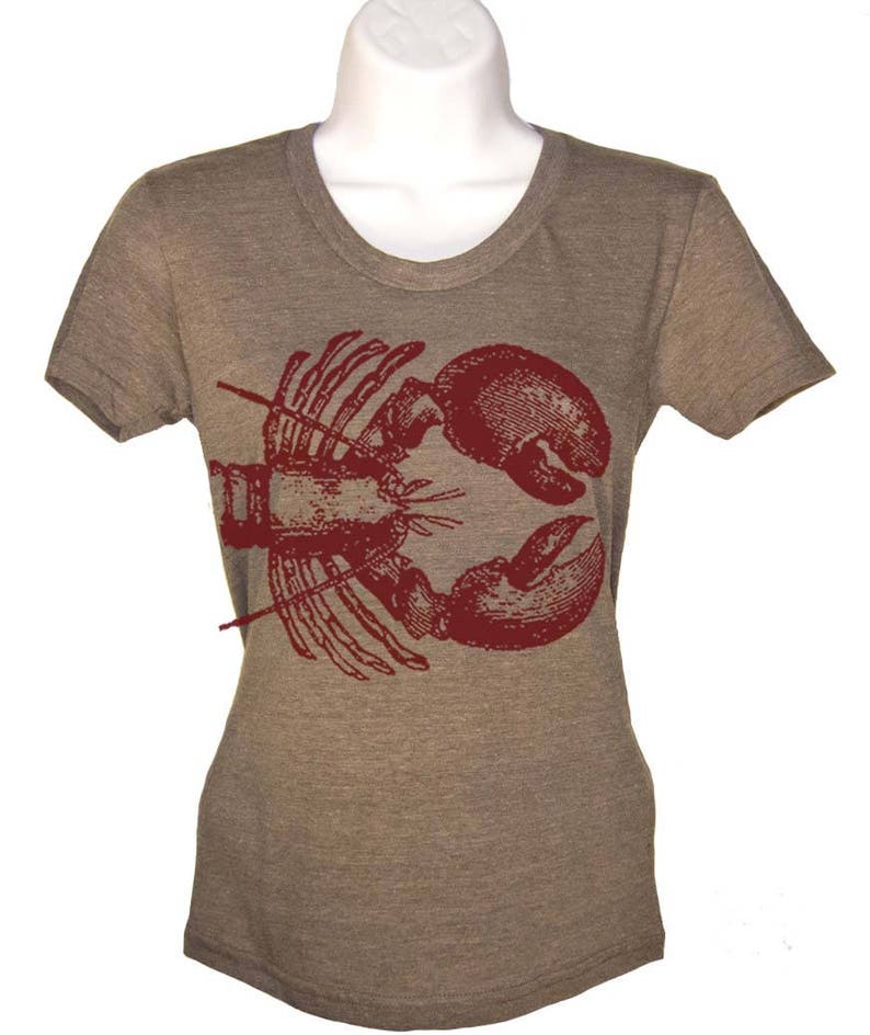 Women's Lobster Nautical T Shirt Womens Graphic Tees Men - Etsy