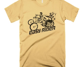 Easy Rider Motorcycle T-Shirt: Retro Movie Bike Graphic Tee