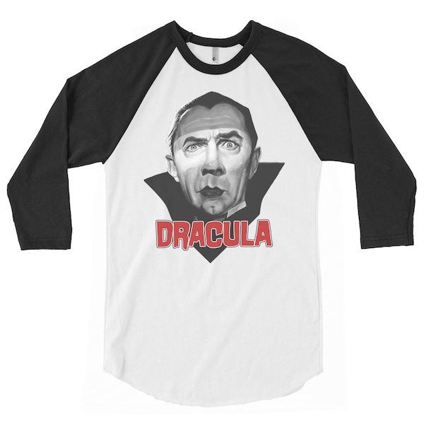 DRACULA T-Shirt Bela Lugosi Shirt Vampire Shirt Vintage Horror Movie Graphic Tee Halloween Shirts