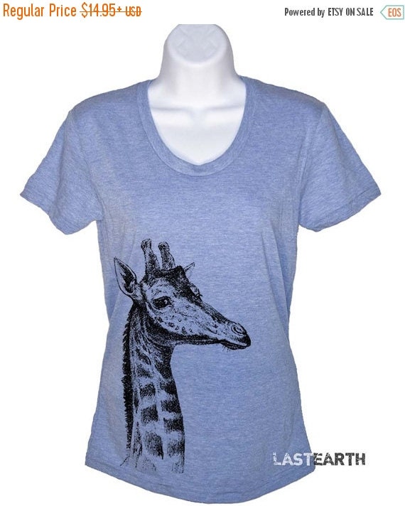 Giraffe Tshirt Womens T-Shirt Giraffe Gifts For Her Gift | Etsy