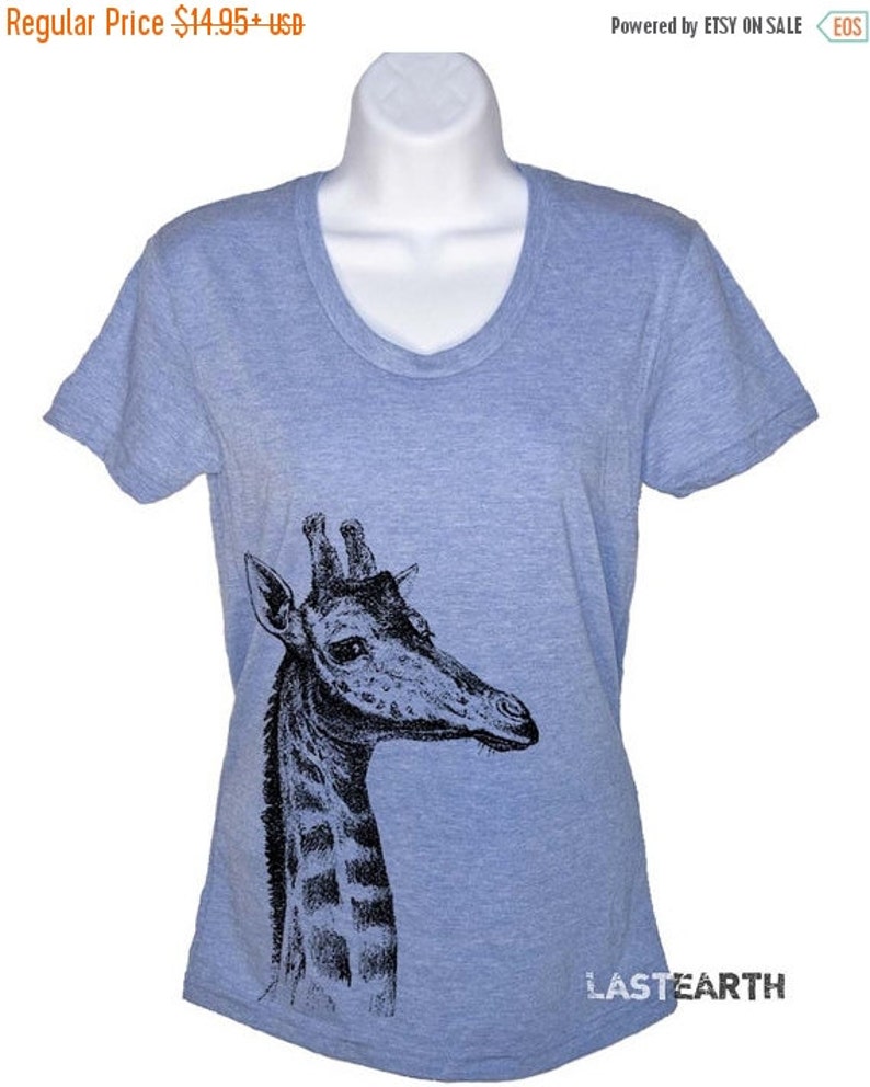 Giraffe Tshirt Womens TShirt Giraffe Gifts For Her Gift Etsy