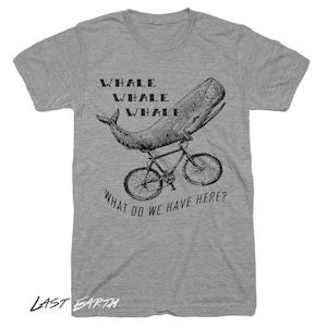 Funny Whale T Shirt Nautical Gift Tshirts For Mens Womens Kids Bicycle Geek Tech Tees Beach Whale Boyfriends Husbands Birthday Gift T-Shirts