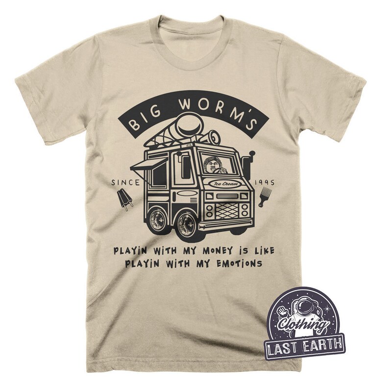 big worm t shirt