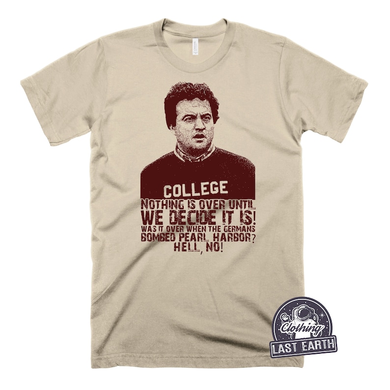 John Bluto Blutarsky T Shirt Animal House Graphic Tee 80er Jahre Vintage Shirt Lustiges College Shirt John Belushi Slogan Party Shirt Bild 1