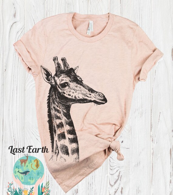 Camiseta jirafa mujer hot sale