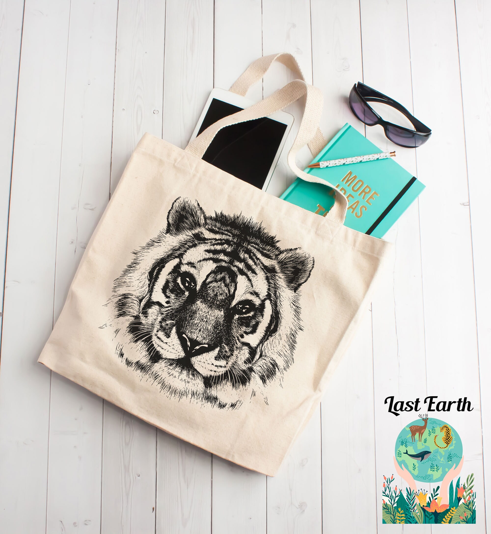 Tiger Mini Tote Bag - Doing Goods