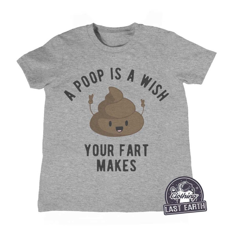 Funny Poop Emoji Kids T-Shirt, Back To School Gift image 1