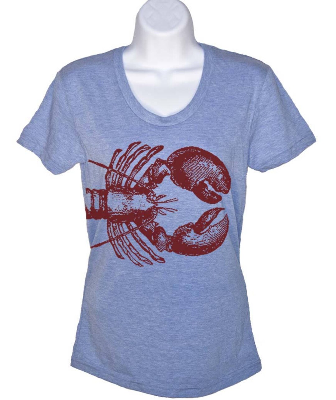 Women's Lobster Nautical T Shirt Womens Graphic Tees Men Tshirts Kids