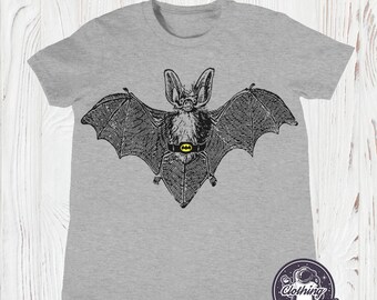 Bat Shirt, Kids Cute Bat Shirt, Kids Gift, Comic Book Gift, Baby Shirts, Toddler Shirts, Halloween Costume, Halloween Shirt, Vintage Tshirts