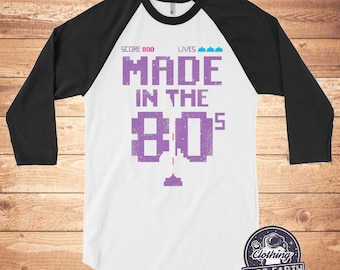 80s Birthday Party Shirt, Made in the 80s T-Shirt, Vintage Clothing, Gifts