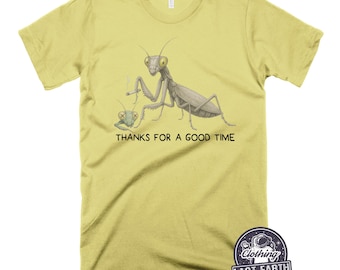 Camiseta de mantis religiosa: divertida camiseta con gráfico de insectos