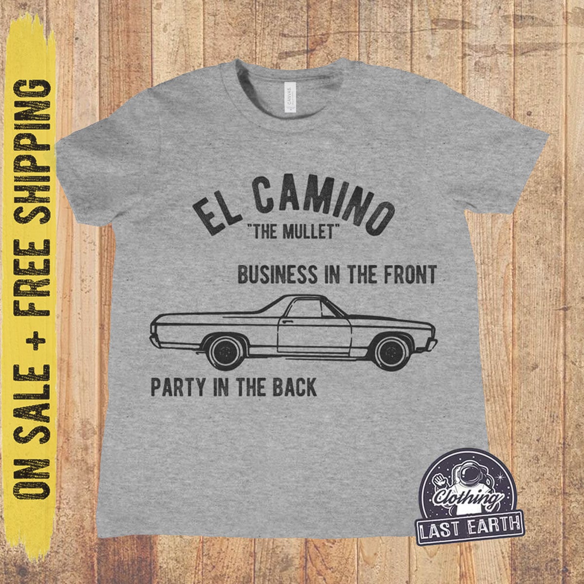 Kids El Camino T-shirt Size 5/6T Funny 