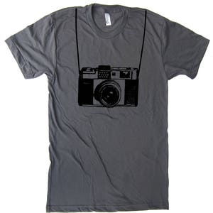 Womens Camera T-Shirt, Photographer Gift, Vintage Clothing image 5