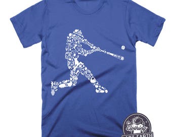 Baseball Player T-Shirt, Team Shirts, Gifts