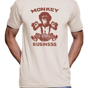 Monkey Business T-Shirt, Drummer Gifts, Mens, Womens, Kids Tshirts