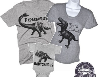 Matching Family Dinosaur Shirts, Personalized Dinosaur Matching Shirts, Kids Personalized Dinosaur Shirt, Birthday Dinosaur Shirt, Trex Gift