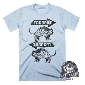 Taco Cat T-shirt: Rolig matälskare med grafisk design bild 2
