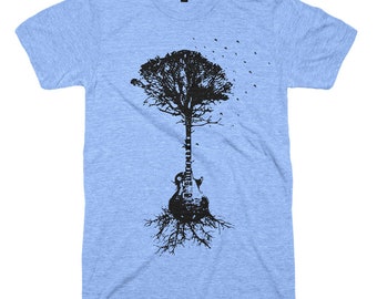 Camiseta de guitarra, camiseta de guitarra para hombre, regalo para amantes de la guitarra, regalo para guitarristas, camiseta para guitarristas, camiseta para amantes de la música, camiseta de guitarra vintage genial