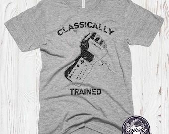 Classically Trained T-Shirt, Video Game Tshirt, Vintage Gamer Shirt, Funny Gaming Shirts, Retro Shirt, Tank Top, Hoodie