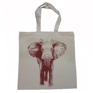 ELEPHANT -  Canvas Tote Bag