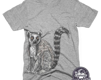Lemur T-Shirt, Animal Prints, Sweatshirt, Tank Top, Mens, Womens, Kids, Gifts, Funny Shirts, Graphic Tees