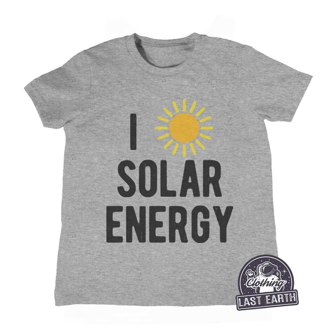 Solar Energy Shirt Sun Power Shirt Funny Solar Shirt Kids - Etsy