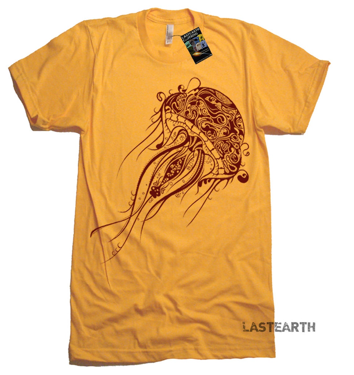 JELLYFISH PARACHUTE T-SHIRT DARK GREY main image 1