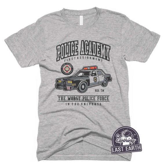 Police Academy Tshirt Training Tshirt Funny Movie Shirts Etsy