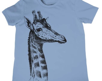 Kids Giraffe T-Shirt Boys Girls Birthday Shirt Gift Present Circus Animal Zoo Tee Cool Kids Tshirt Giraffes Novelty Gifts Toddler Gift Idea