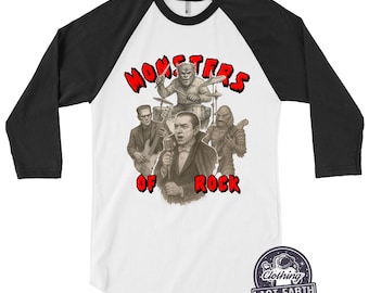 Monsters of Rock T-Shirt: Horror Music Monster Band Graphic Tee