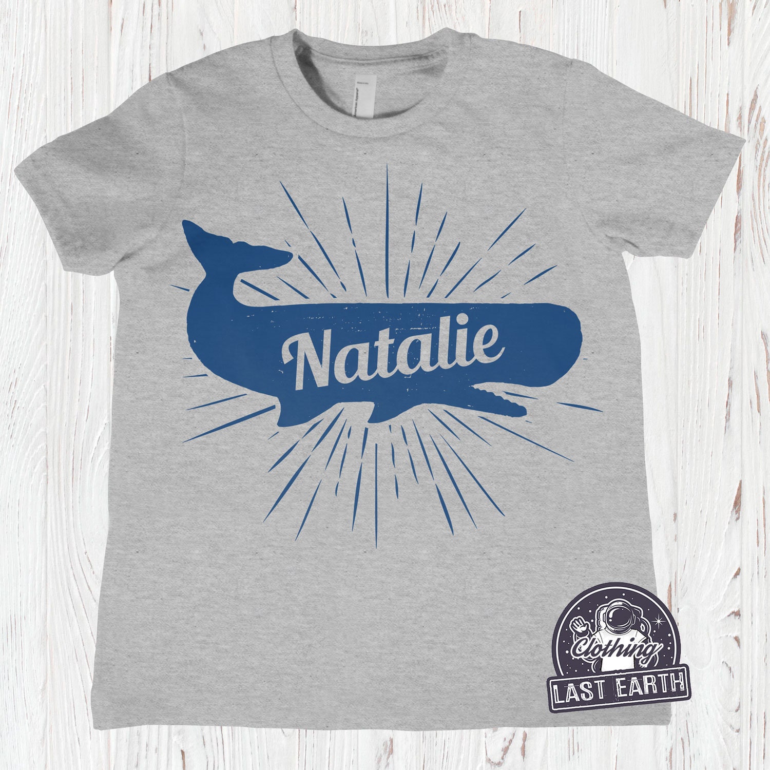 t shirts with whale logo